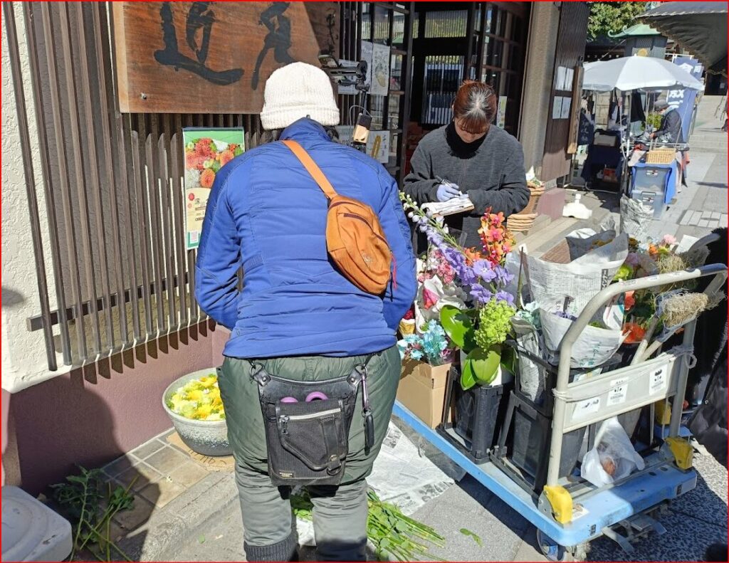 深川花手水画像