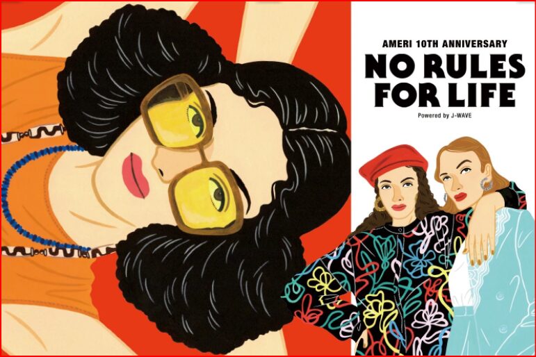 Ameri 10th Anniversary ”NO RULES FOR LIFE” Powered by J-WAVE画像