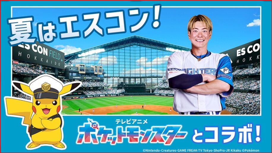 夏はエスコン画像