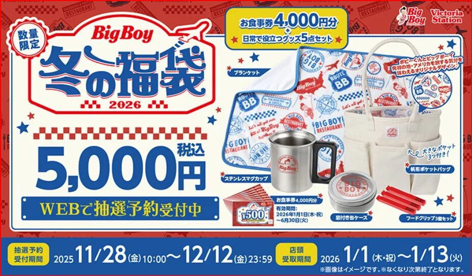 ビッグボーイ福袋画像